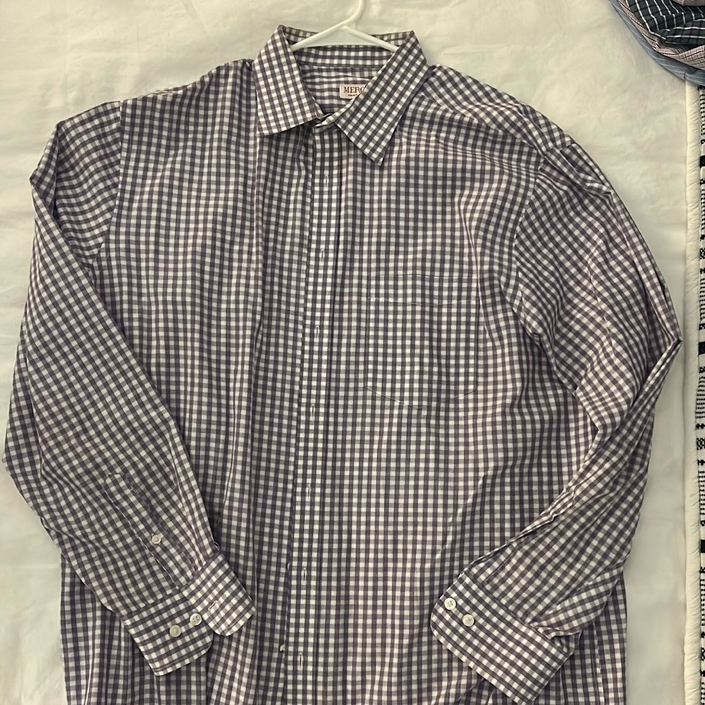 Merona brand men’s button down. Size 17-17.5